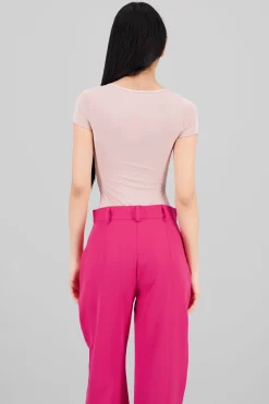 Shasa Double Layer Square Neck Bodysuit