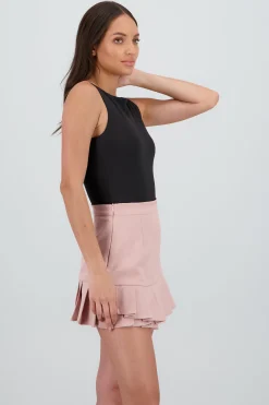 Shasa Double Layer Square Neck Bodysuit