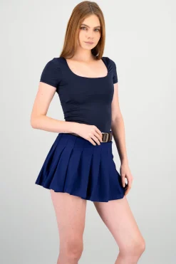Shasa Double Layer Square Neck Bodysuit
