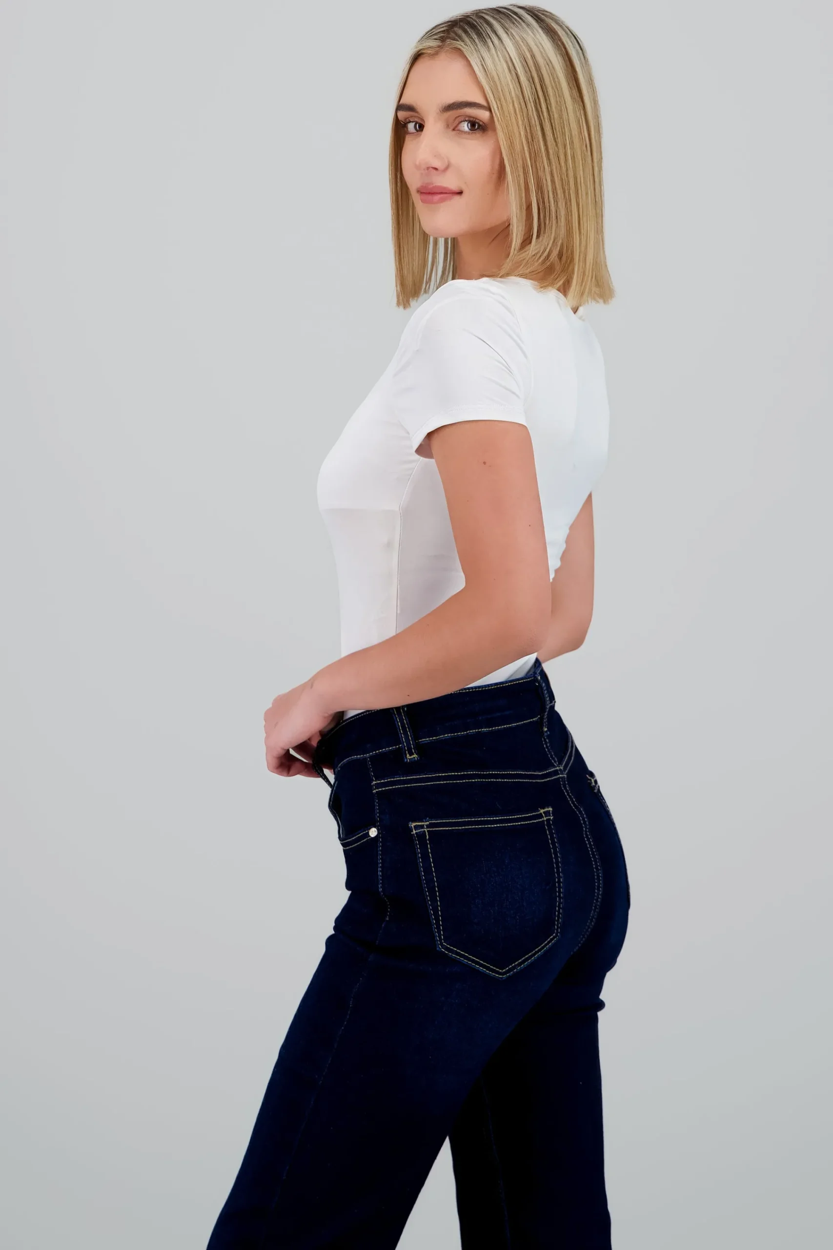 Shasa Double Layer Square Neck Bodysuit