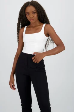Shasa Double Layer Square Neck Top