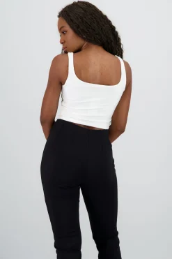 Shasa Double Layer Square Neck Top
