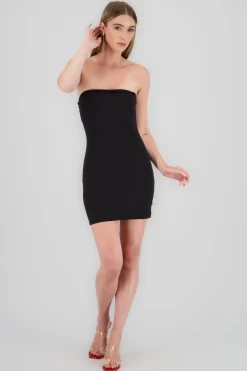 Shasa Double Layered Bandeau Mini Dress
