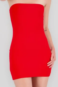 Shasa Double Layered Bandeau Mini Dress