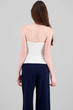 Shasa Double Neckline Tube Top