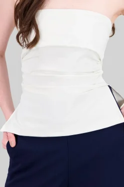 Shasa Double Neckline Tube Top