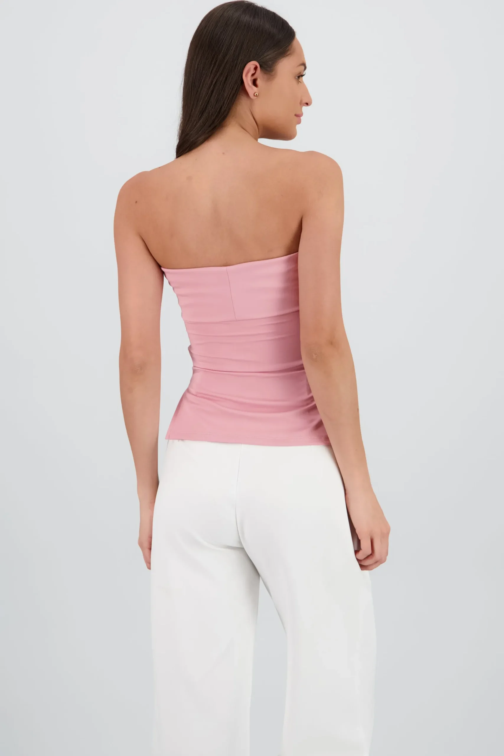 Shasa Double Neckline Tube Top