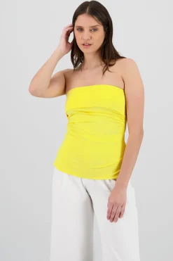 Shasa Double Neckline Tube Top