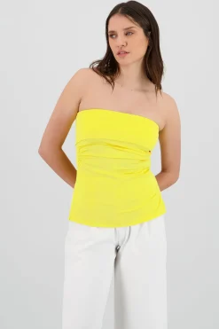 Shasa Double Neckline Tube Top