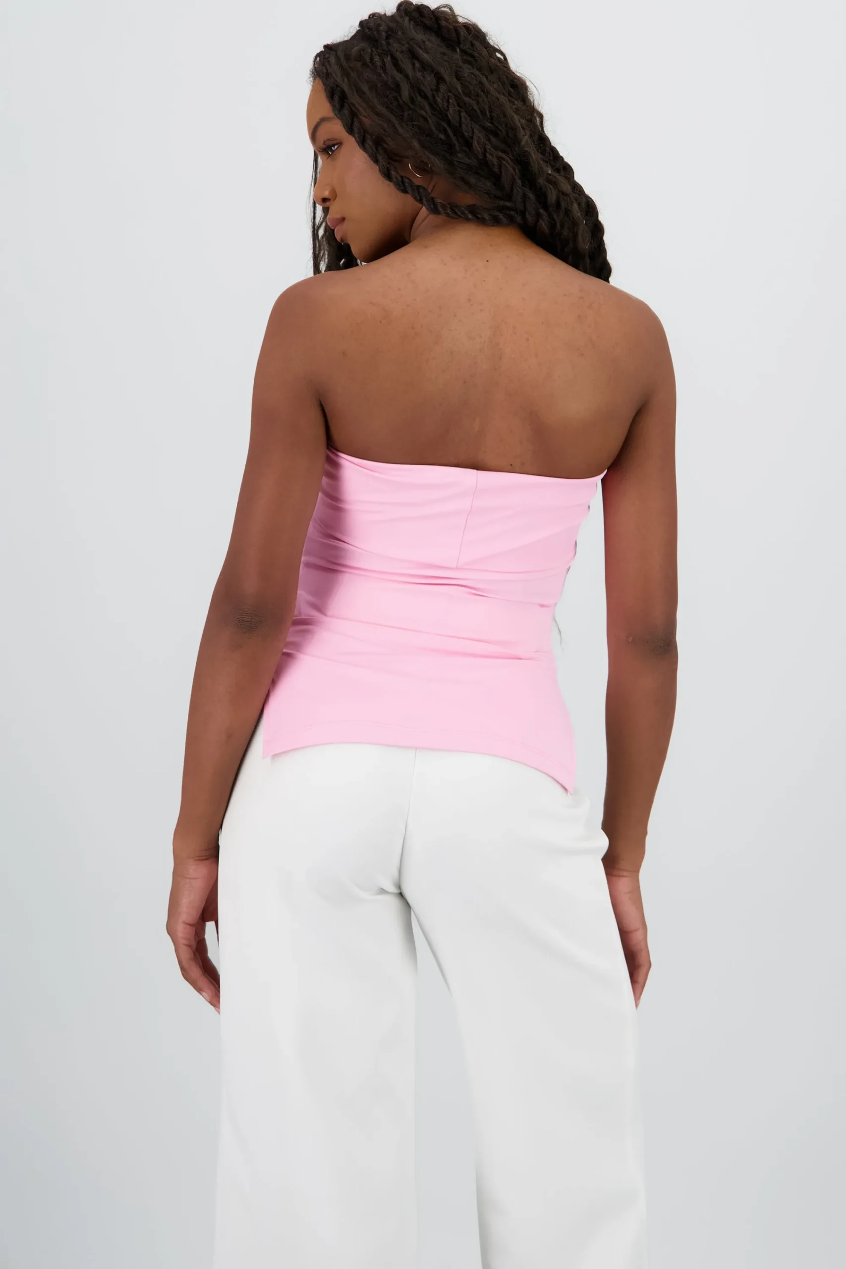 Shasa Double Neckline Tube Top