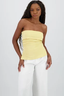 Shasa Double Neckline Tube Top