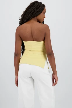 Shasa Double Neckline Tube Top