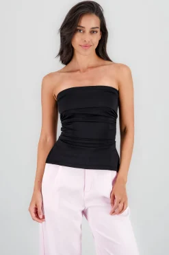 Shasa Double Neckline Tube Top