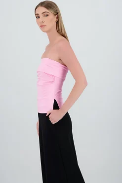 Shasa Double Neckline Tube Top