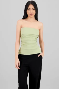 Shasa Double Neckline Tube Top