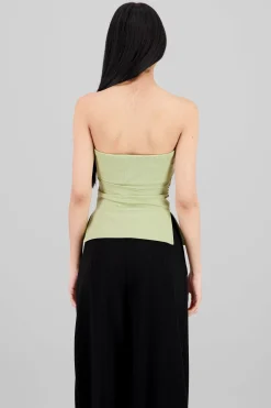 Shasa Double Neckline Tube Top