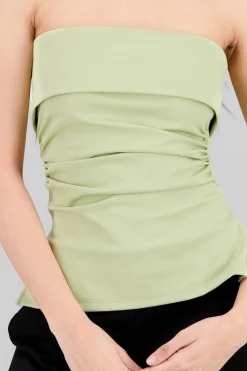 Shasa Double Neckline Tube Top