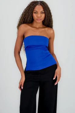 Shasa Double Neckline Tube Top