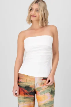 Shasa Double Neckline Tube Top