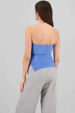 Shasa Double Neckline Tube Top