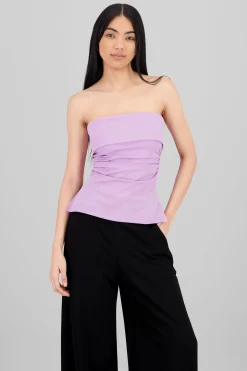 Shasa Double Neckline Tube Top