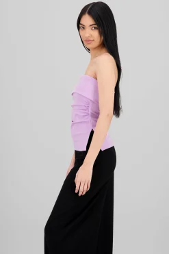 Shasa Double Neckline Tube Top