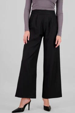 Shasa Double Pleats Straight Pants