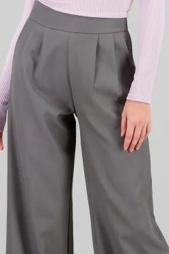Shasa Double Pleats Straight Pants