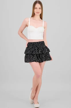 Shasa Double Ruffle Heart Skirt