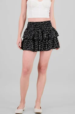 Shasa Double Ruffle Heart Skirt