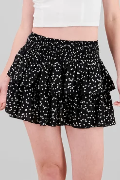 Shasa Double Ruffle Heart Skirt