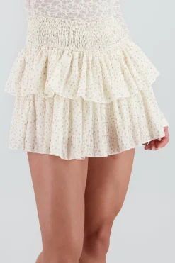 Shasa Double Ruffle Skirt