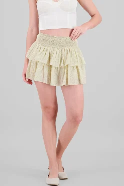 Shasa Double Ruffle Skirt