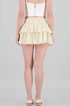 Shasa Double Ruffle Skirt