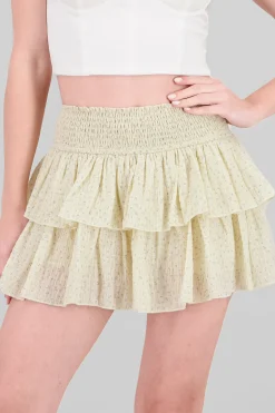 Shasa Double Ruffle Skirt