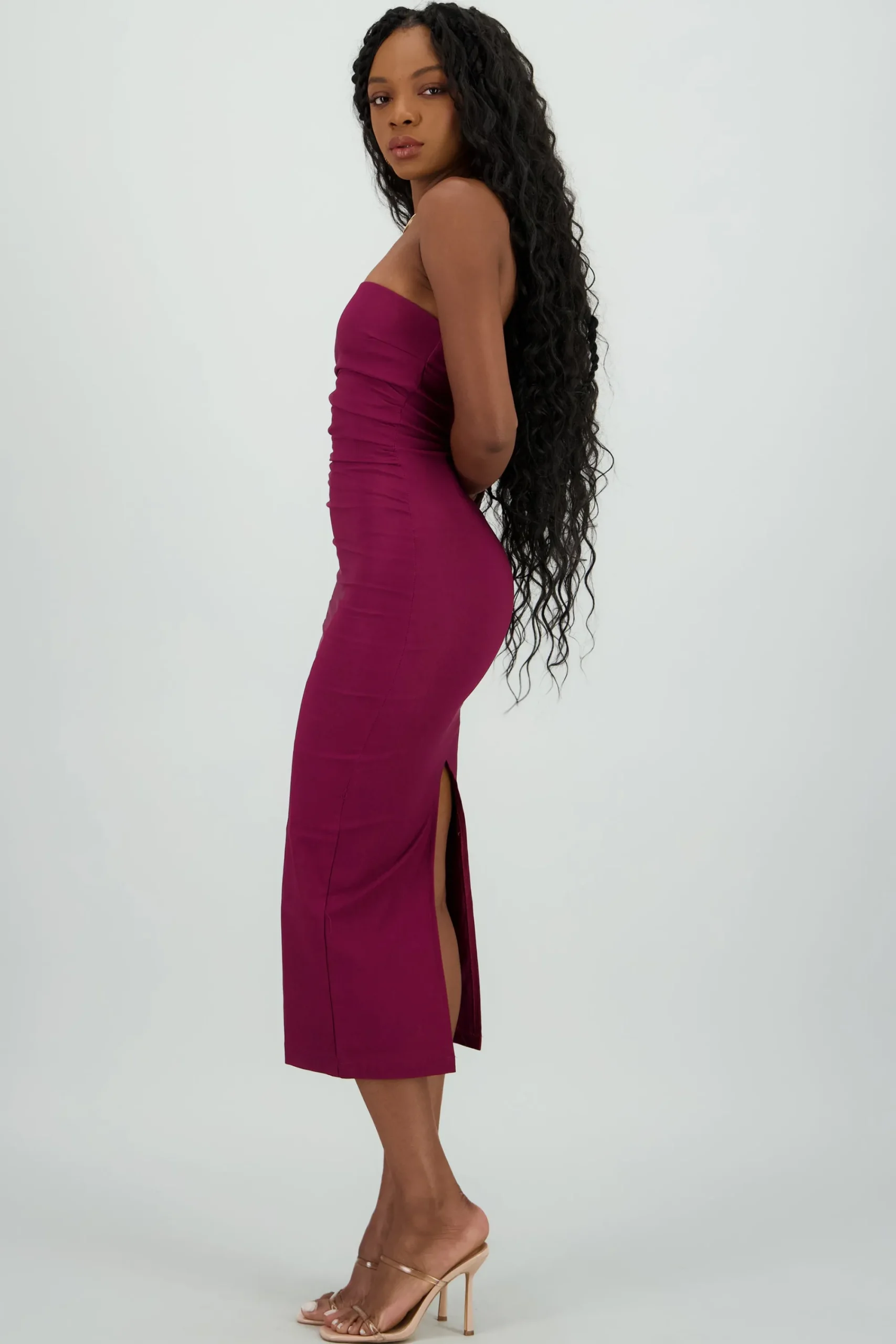 Shasa Draped Maxi Dress