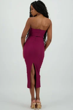 Shasa Draped Maxi Dress