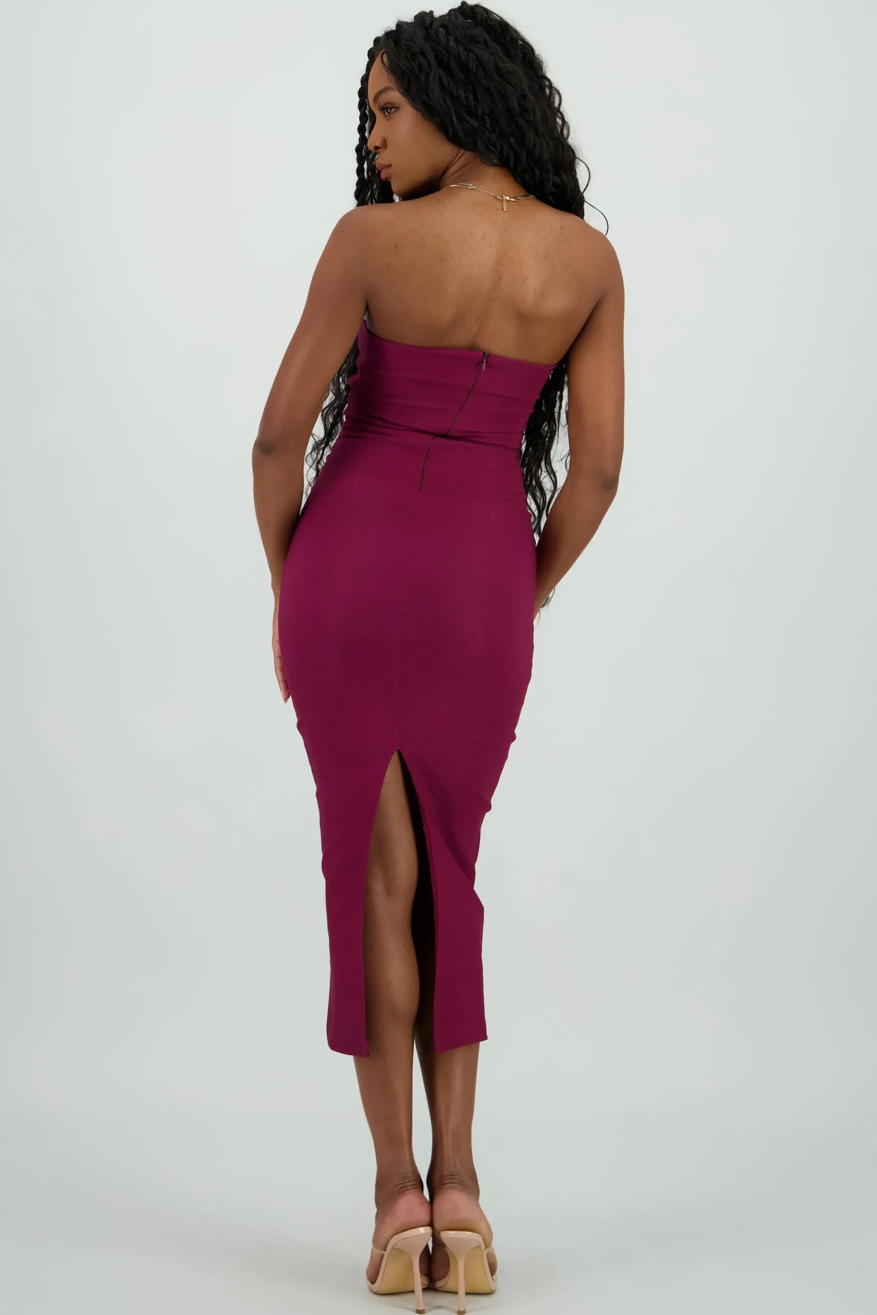 Shasa Draped Maxi Dress