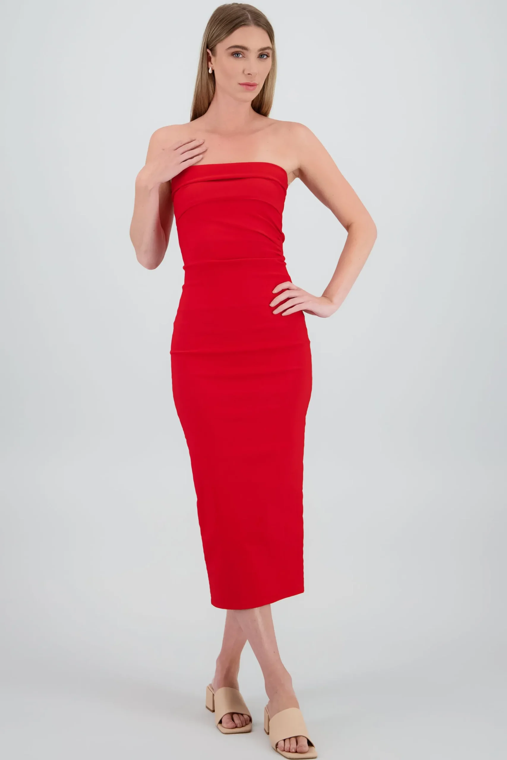 Shasa Draped Maxi Dress