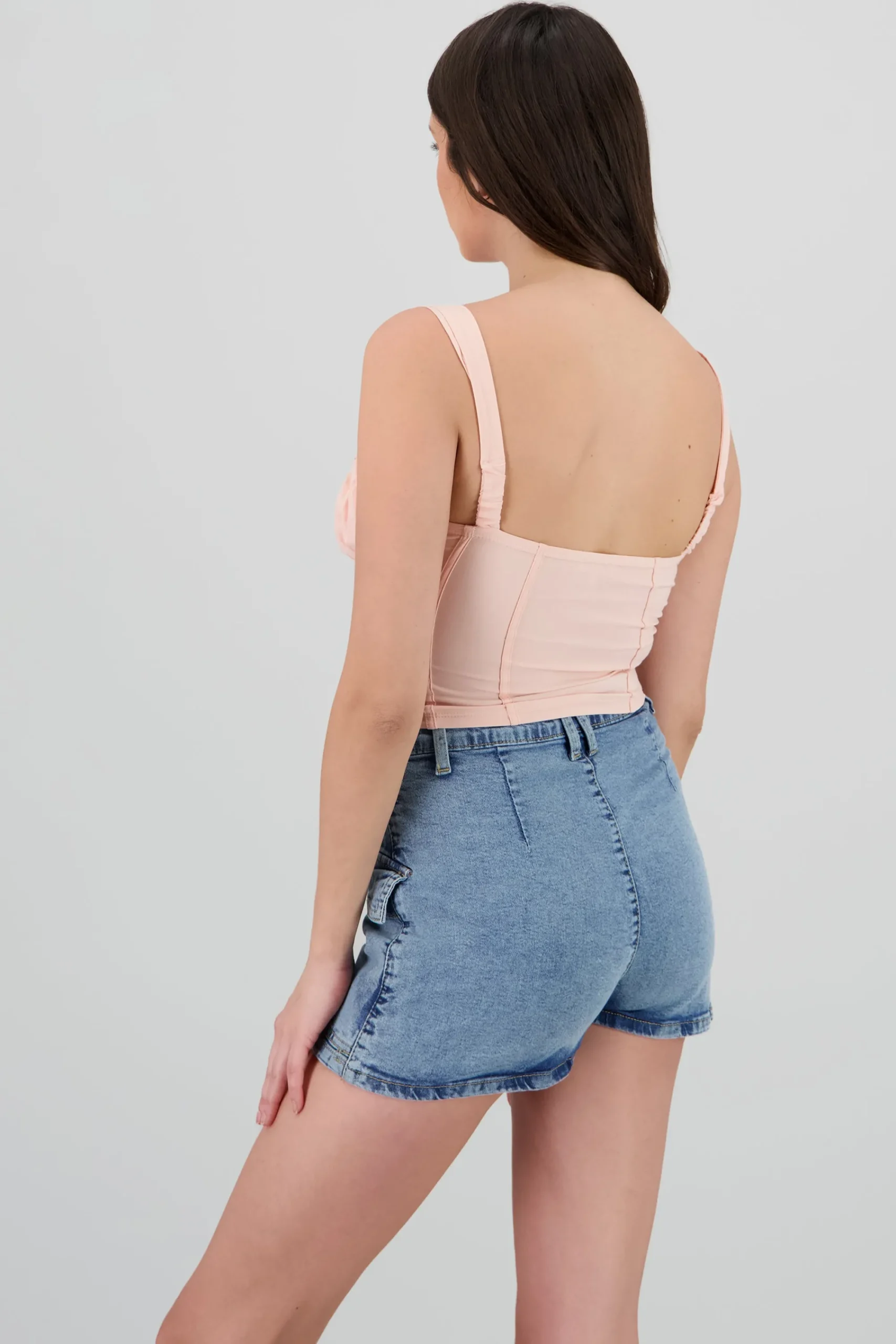 Shasa Drapped Blouse with Bow