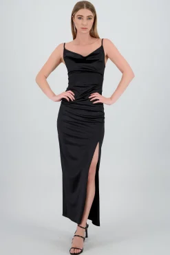 Shasa Drapped Maxi Night Dress