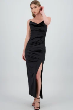 Shasa Drapped Maxi Night Dress