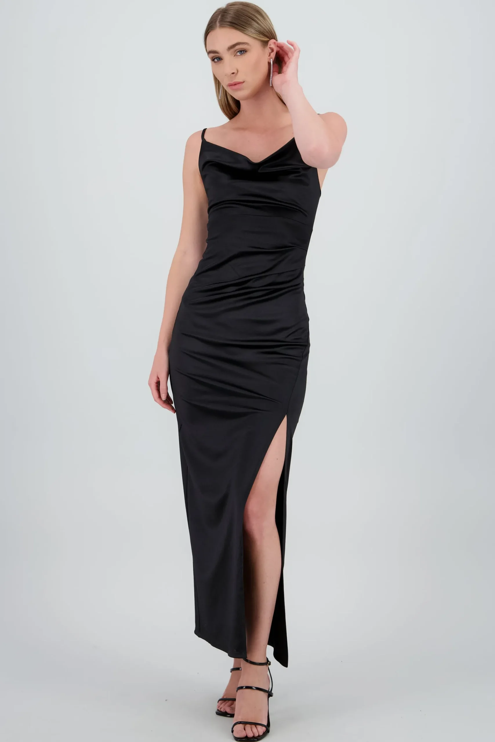 Shasa Drapped Maxi Night Dress