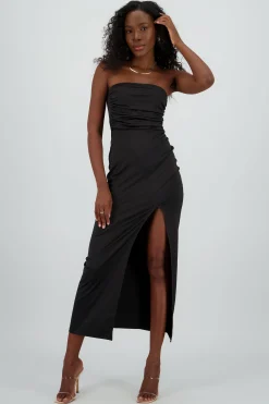Shasa Drapped Midi Dress