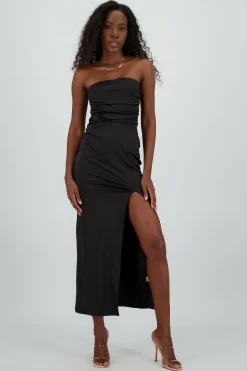 Shasa Drapped Midi Dress