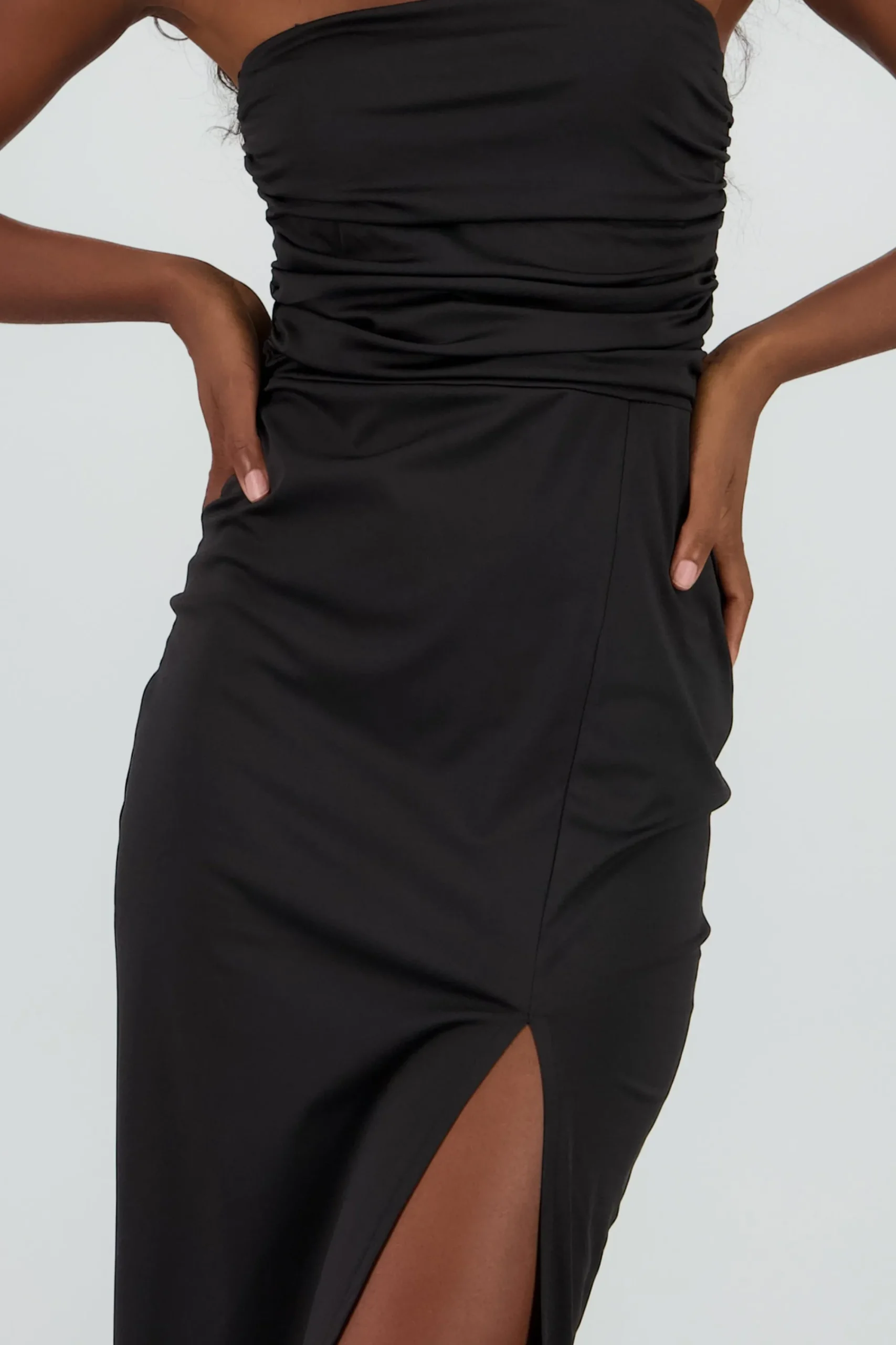 Shasa Drapped Midi Dress