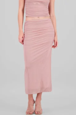 Shasa Drapped Midi Skirt