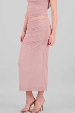 Shasa Drapped Midi Skirt