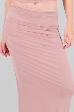 Shasa Drapped Midi Skirt