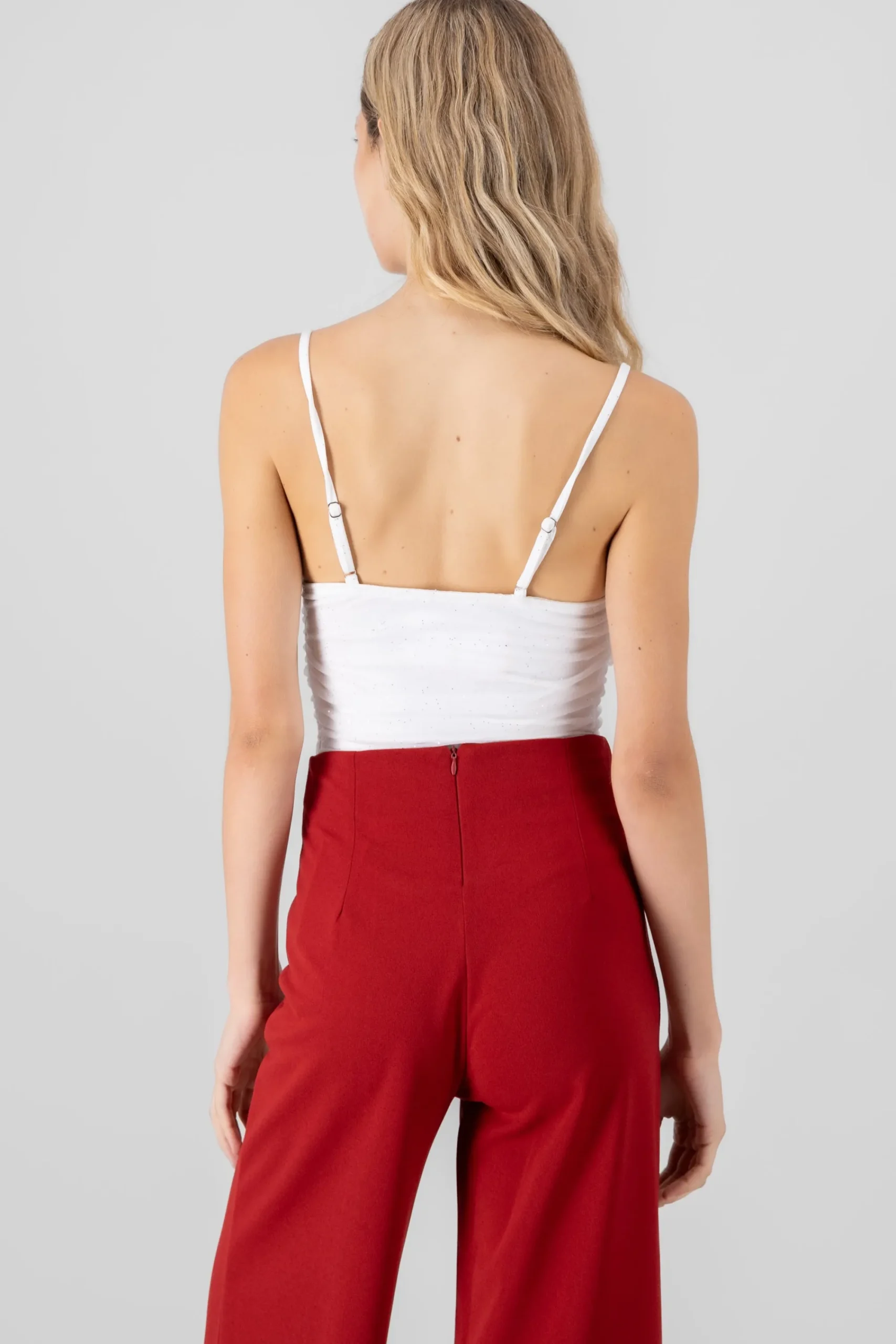 Shasa Drapped Neck Body Suite